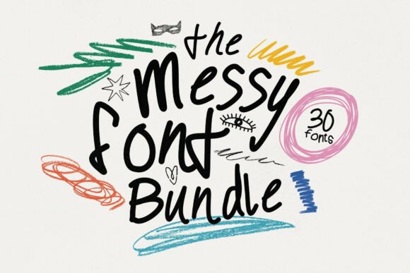 Download Messy Type Bundle - Type Collection