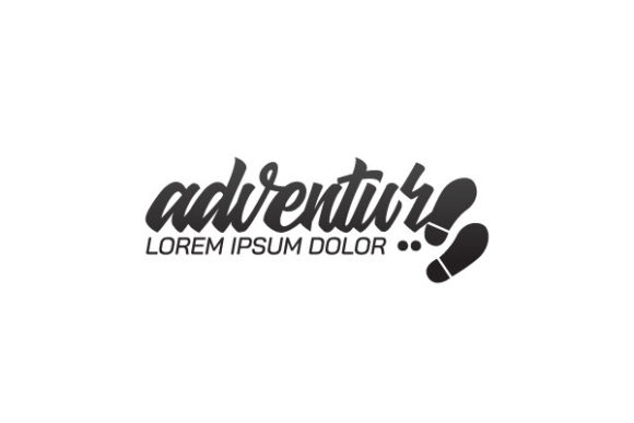 Download Adventure Footstep Logotype Template - Type Collection
