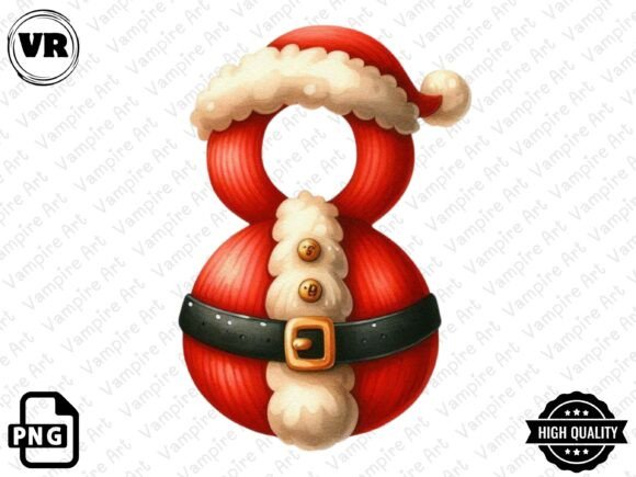 Download Holiday Typeface and Number Clipart PNG - Type Collection