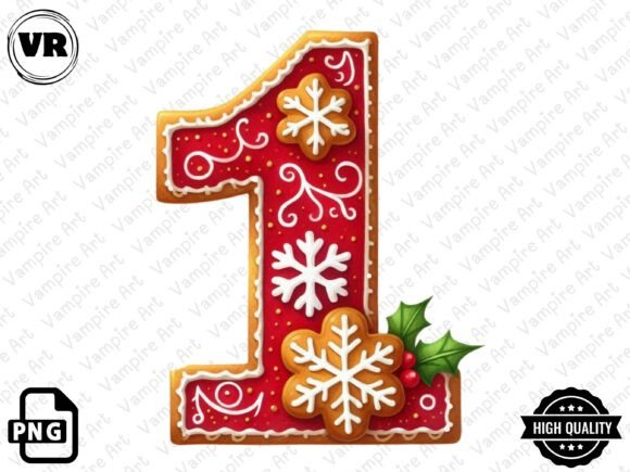 Download Holiday Typeface and Number Clipart PNG - Type Collection